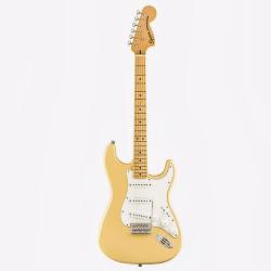 Электрогитара, цвет желтый SQUIER by FENDER Classic Vibe 70s Stratocaster MN Vintage White
