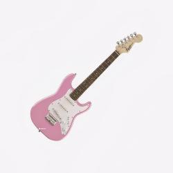 Электрогитара, цвет розовый SQUIER by FENDER MINI Stratocaster Shell Pink
