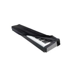 Накидка для цифрового пианино универсальная бархатная, черная LUTNER Aka-015B