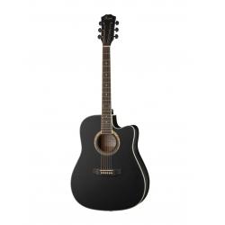 Акустическая гитара, черная FOIX FFG-2041C-BK