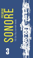 Трости для кларнета inB/inA № 3 (10шт) FEDOTOV REEDS FR16C004 Sonore