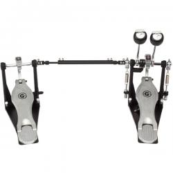 Двойная педаль для бас-барабана с жестким приводом GIBRALTAR Direct Drive Double Pedal