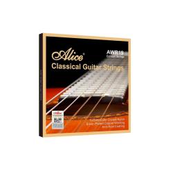 Комплект струн для классической гитары, сильное натяжение, посеребренные ALICE AWR19-H