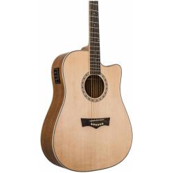 Гитара электроакустическая с чехлом PEAVEY DW-2 CE Solid Top Cutaway Acoustic Electric w/Case