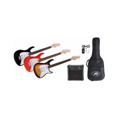 Комплект электрогитара, комбик, аксессуары PEAVEY Raptor Plus Pack Black (w/ Audition)