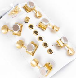 Колки Kluson Style, золотое покрытие, 6 в линию GOTOH SD91-05M-Gold L6