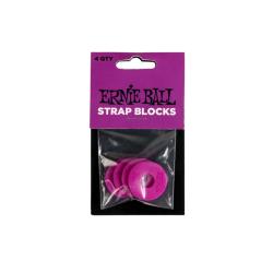 Фиксаторы ремня (страплок), 4 шт., цвет фиолетовый ERNIE BALL 5618