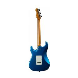 Электрогитара, Stratocaster, корпус липа, 22 лада, HSS, tremolo, цвет LPB JET JS-400 LPB