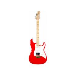 Электрогитара, Stratocaster, корпус липа, 22 лада, HSS, tremolo, цвет RD JET JS-400 RD G