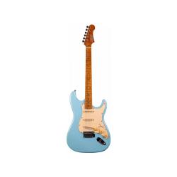 Электрогитара, Stratocaster, корпус липа, 22 лада,SSS, tremolo, цвет Sonic blue JET JS-300 BL