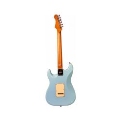 Электрогитара, Stratocaster, корпус липа, 22 лада,SSS, tremolo, цвет Sonic blue JET JS-300 BL R