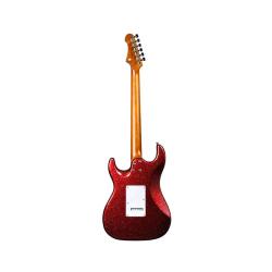 Электрогитара, Stratocaster, корпус липа, 24 лада, HH, 1V1T, tremolo, цвет RDS JET JS-500 RDS