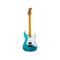 Электрогитара, Stratocaster, корпус липа/топ клен, 22 лада, HSS, tremolo, цвет OBL JET JS-450 OBL