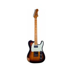 Электрогитара, Telecaster, корпус липа, 22 лад, SH, цвет Sunburst Relic JET JT-350 Relic SB