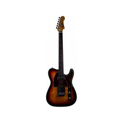 Электрогитара, Telecaster, корпус липа, 22 лада, SH, цвет Sunburst JET JT-350 SB R