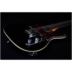 Электрогитара, Telecaster, корпус тополь, 22 лада, SH, цвет черный JET JT-350 BK R