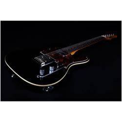 Электрогитара, Telecaster, корпус тополь, 22 лада, SH, цвет черный JET JT-350 BK R