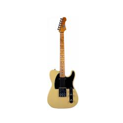 Электрогитара, Telecaster, корпус липа, 22 лада, SS, цвет Buterscotch JET JT-350 BSC