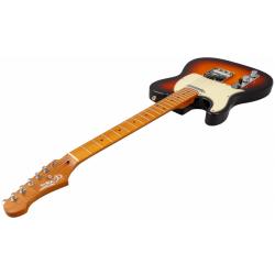 Электрогитара под левую руку, Telecaster, корпус ольха, SS, цвет SB JET JT-300 SB LH