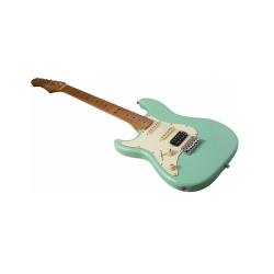 Электрогитара под левую, Stratocaster, корпус липа,22 лада,HSS, tremolo,цвет SFG JET JS-400 SFG LH