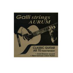 Струны для классической гитары, hard tension GALLI STRINGS AR70