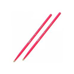 Барабанные палочки, розовые, орех гикори HUN 10101003002 Fluorescent Series 5A
