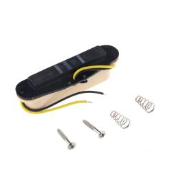 Звукосниматель магнитный сингл, для Fender Strat, бриджевый, кремовый MUSICLILY M524