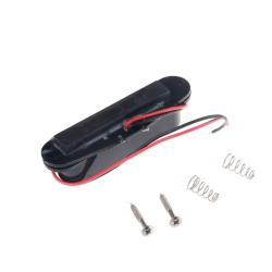 Звукосниматель магнитный сингл, для Fender Strat, средний, черный MUSICLILY M520