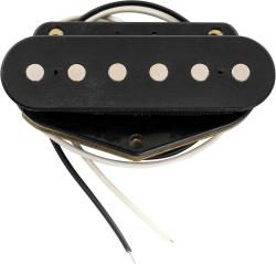 Звукосниматель магнитный сингл, для Tele, бриджевый, черный MUSICLILY M257