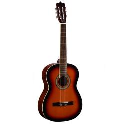 Классическая гитара, верхняя дека - ель, корпус - агатис, гриф - нато, накладка - палисандр MARTINEZ FAC-504