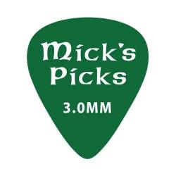Медиаторы Mick’s Picks для бас-гитары (3шт), толщина 3мм D'ANDREA BASS-1
