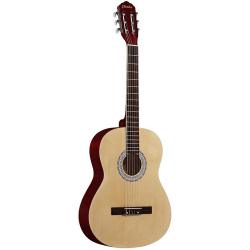 Классическая гитара, верхняя дека - липа, корпус - липа гриф - катальпа, накладка - палисандр PRADO HC-397-N