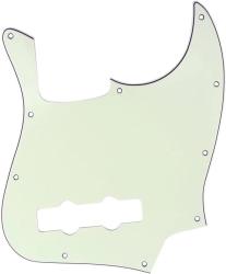 Защитная накладка бас-гитары Fender Jazz Bass, 3 слоя, слоновая кость MUSICLILY MX1156IV