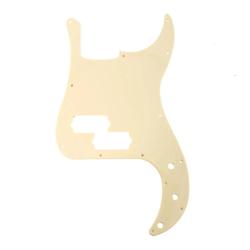 Защитная накладка бас-гитары Precision Bass, 1 слой, кремовая MUSICLILY MX0362
