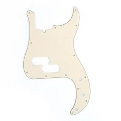 Защитная накладка бас-гитары Precision Bass, 3 слоя, кремовая MUSICLILY MX1303CM