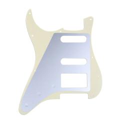 Защитная накладка гитары Fender Stratocaster HSS, 3 слоя, кремовая MUSICLILY MX1382CM