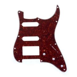 Защитная накладка гитары Fender Stratocaster HSS, 4 слоя, черепаший панцирь MUSICLILY MX1382BT