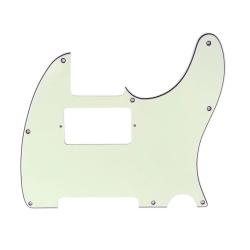Защитная накладка гитары Fender Telecaster НН, 3 слоя, слоновая кость MUSICLILY MX1151IV