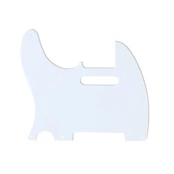 Защитная накладка гитары Fender Telecaster, 3 слоя, белая MUSICLILY MX1410WH