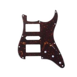 Защитная накладка гитары Stratocaster Modern Style, 4 слоя, цвет черепаший панцирь MUSICLILY MX1378DT