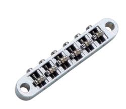 Бридж Tune-O-Matic, хром METALLOR BM-025-CR