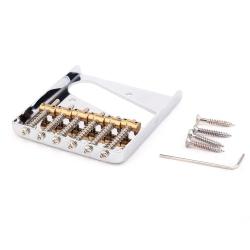 Бридж для электрогитары, Telecaster, хром MUSICLILY MX1273CR