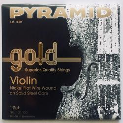 Комплект струн для скрипки 4/4 PYRAMID 108100 Gold