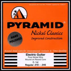 Комплект струн для электрогитары, никель, 10-52 PYRAMID P453