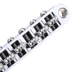 Бридж Tune-O-Matic роликовый для Les Paul, хром MUSICLILY MX1707CR
