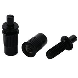 Опоры бриджа Tune-O-Matic Nashville, 2шт, черные MUSICLILY MX2209BK
