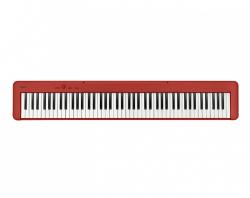 Ультракомпактное цифровое пианино Casio CDP-S160RD с 88 клавишами и возможностью автономной работы. Усовершенствованная механика с двумя сенсорами помогает точнее передавать нюансы игры, а процессор AiR Light и полифония 64 ноты обеспечивают насыщенное звучание. Доступны 10 тембров с возможностью наложения и подключение трёхпедального блока SP-34. Цвет матовый красный. CASIO CDP-S160RD