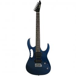 Электрогитара, копия Ibanez RG, без панели, корпус - вяз, гриф - клён, накладка - палисандр, 24 лада, HSH, Strat Tremolo ZOMBIE K-6-VBL