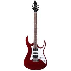 Электрогитара, копия Ibanez RG, с панелью, корпус - липа, гриф - клён, накладка - палисандр, 24 лада, HSH, Strat Tremolo ZOMBIE V-165-VR