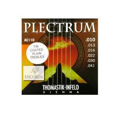 Струны для акустической гитары 10-41, бронза THOMASTIK Plectrum AC110T